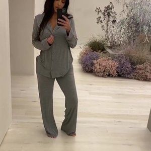 BRAND NEW Skims Pajamas- Sleep Set, Button-up Top/Sleep Pants